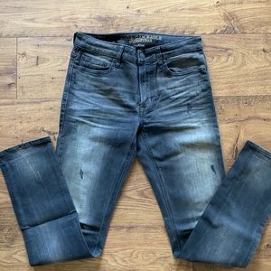 American Eagle dark gray jeans Slim 29x32